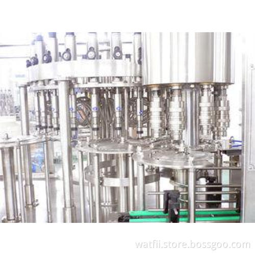 Automatic fruit Juice Filling Machine 10.5KW Beverage Filli